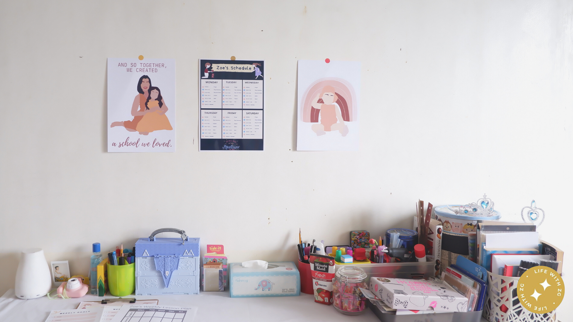 Homeschool Room Tour And 5 Tips On How To Set Up Your Homeschool Room