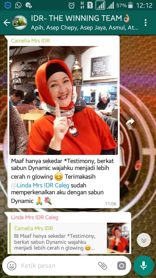 testimoni sabun dynamic