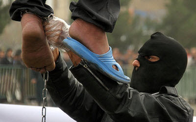 Public execution in Iran