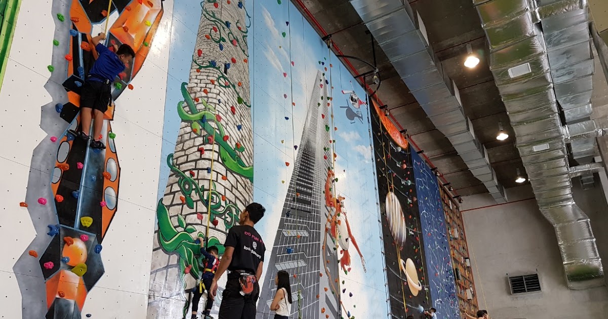 Rock Climbing at Rocky Basecamp Tebrau City [JB} BPDGTravels Building Memories Together