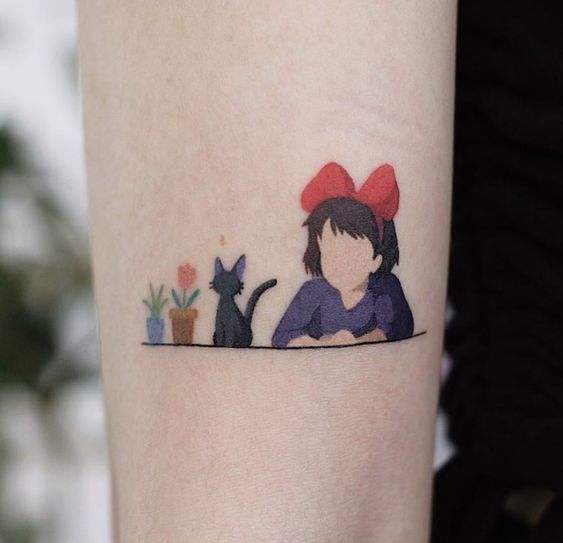 Inspiração: 36 Tatuagens para fãs do Studio Ghibli