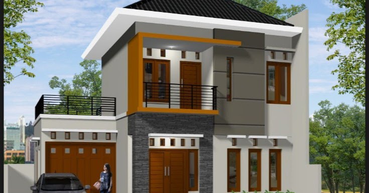 43 Gambar Atap Rumah 2 Lantai Hd Gambar Rumah