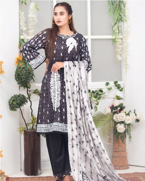 Pearl Lawn Collection 2024-16 by Falak Fabrics