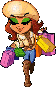 Resultado de imagen de gifs animados de compras