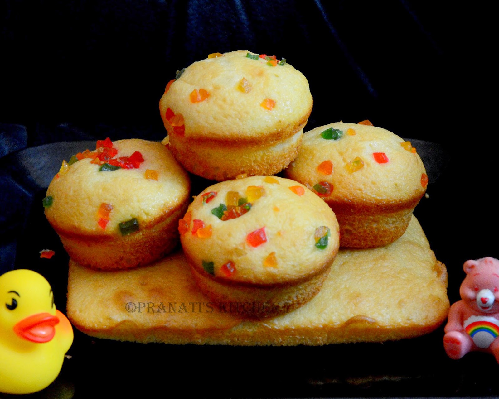 Delicious Recipes 4m Pranati&amp;#39;s Kitchen: Tutti Frutti Muffins