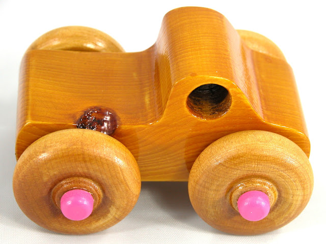 Handmade Wooden Toy Monster Truck Based on the Play Pal Series Pickup