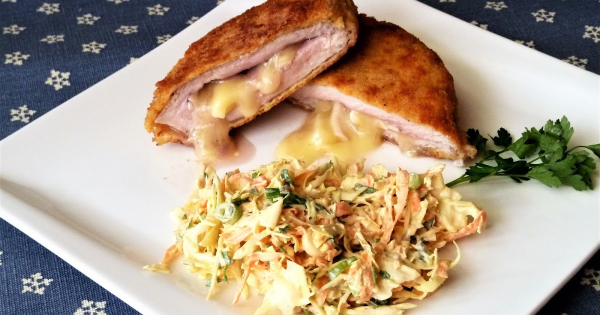 Maria kocht: Gefülltes Schweineschnitzel mit Camembert und ...