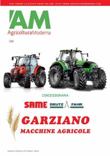 AM Agricoltura Moderna 2015-02 - Marzo & Aprile 2015 | TRUE PDF | Bimestrale | Professionisti | Agricoltura | Macchine Agricole
La rivista leader in Italia per il settore dell'agricoltura.