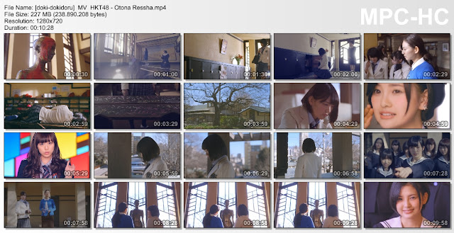 Screenshot ss Download video [PV] Otona Ressha HKT48 (720p) Full Ver.