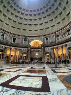 How to See Rome in 2.5 Days Inside the Pantheon in Rome