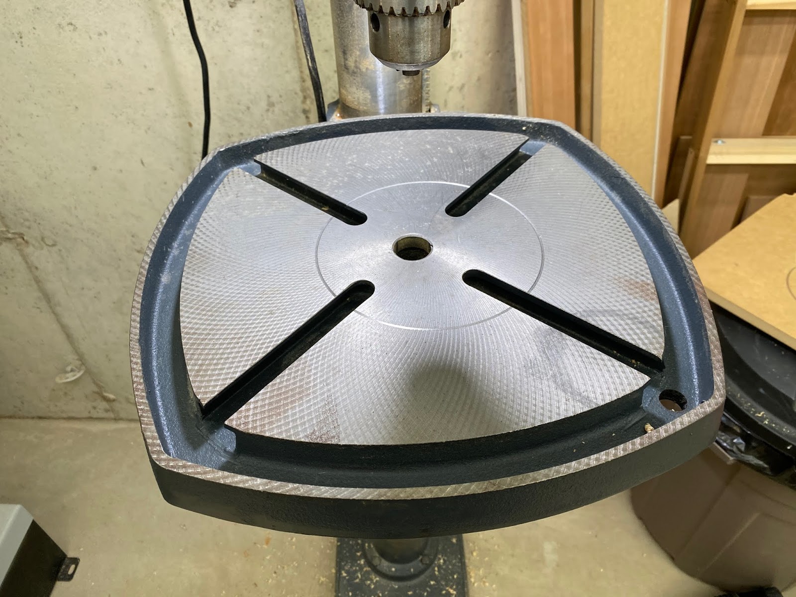 Install a Woodpecker's Drill Press Table on a Craftsman Drill Press