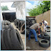 Combate ao Aedes aegypti e cuidado com o meio ambiente: Prefeitura de Serrinha coleta 7 toneladas de pneus inservíveis 