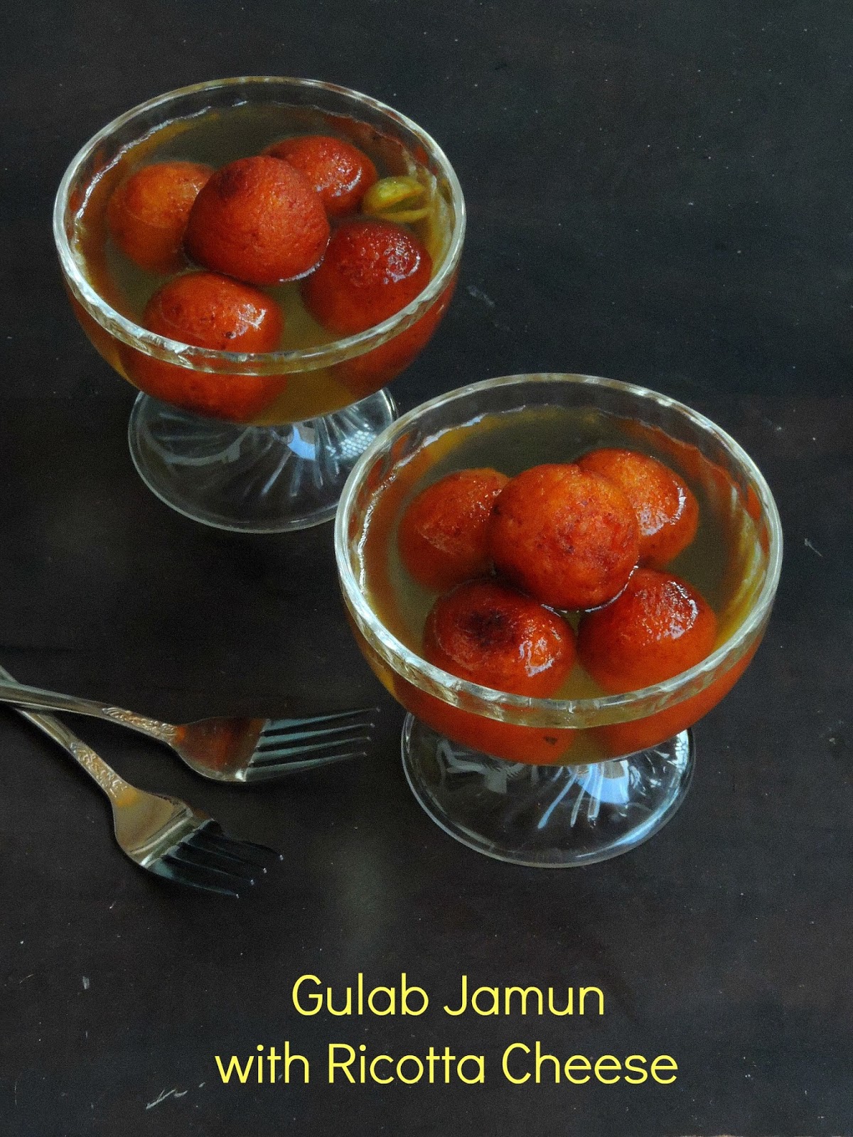Ricotta Cheese Gulab Jamun/Gulab Jamoon with Ricotta Cheese Cook N Click