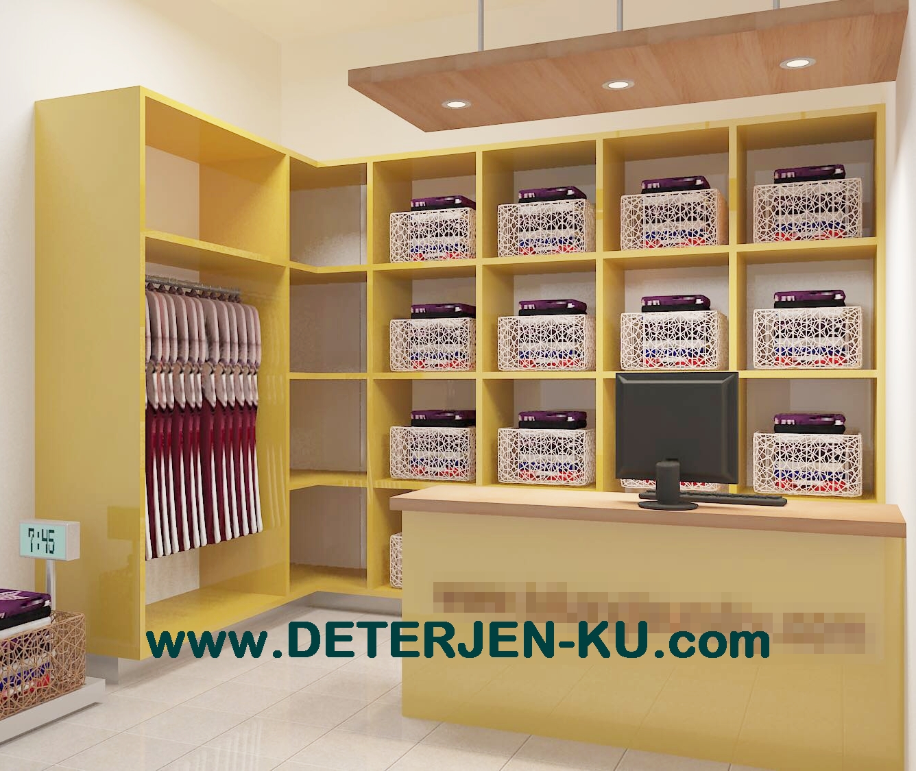 FURNITURE LAUNDRY DESIGN LENGKAP UNTUK BISNIS LAUNDRY