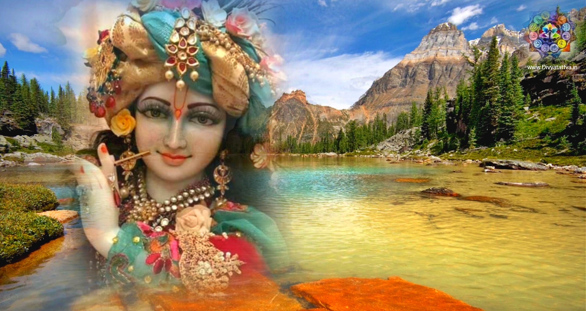 Supreme Being & Hindu Deity Lord Krishna HD Wallpaper For Janmashtami