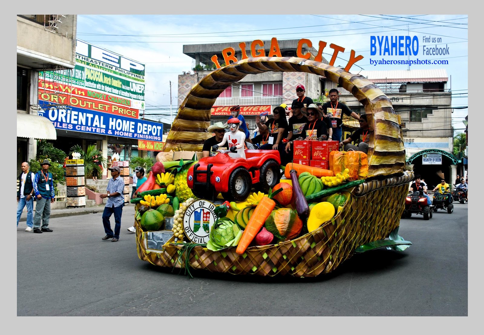 Byahero Tinagba Festival 2012 Float Parade