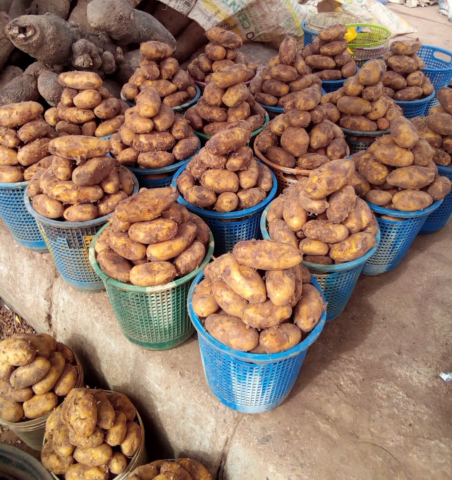Where to buy Irish Potatoes in Kawo Market