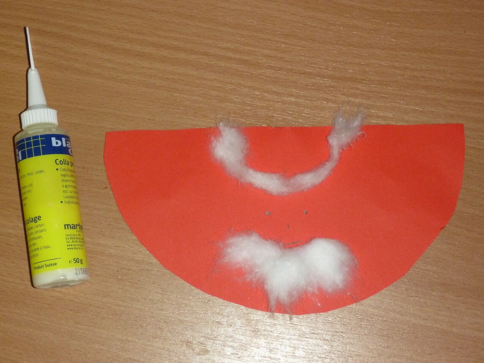 Märlimuus: Türchen Nr. 6 - Samichlaus aus Papier basteln