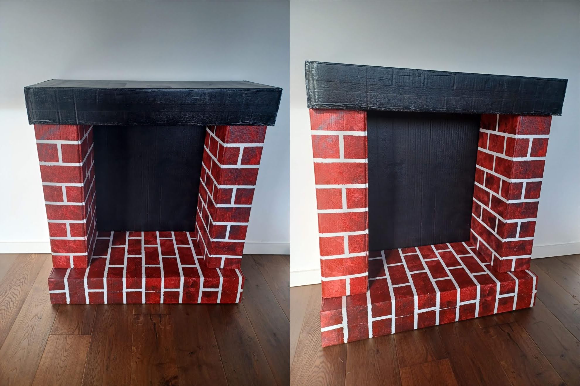 Laisse Luciefer Tuto Fabriquer une cheminée en carton