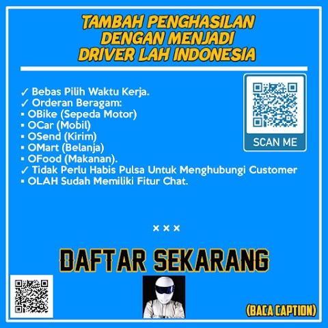 Pendaftaran Mitra Driver OLAH Indonesia