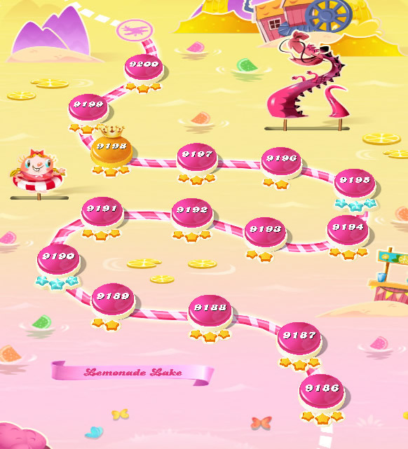 Candy Crush Saga level 9186-9200 Candy Crush Saga level 9186-9200