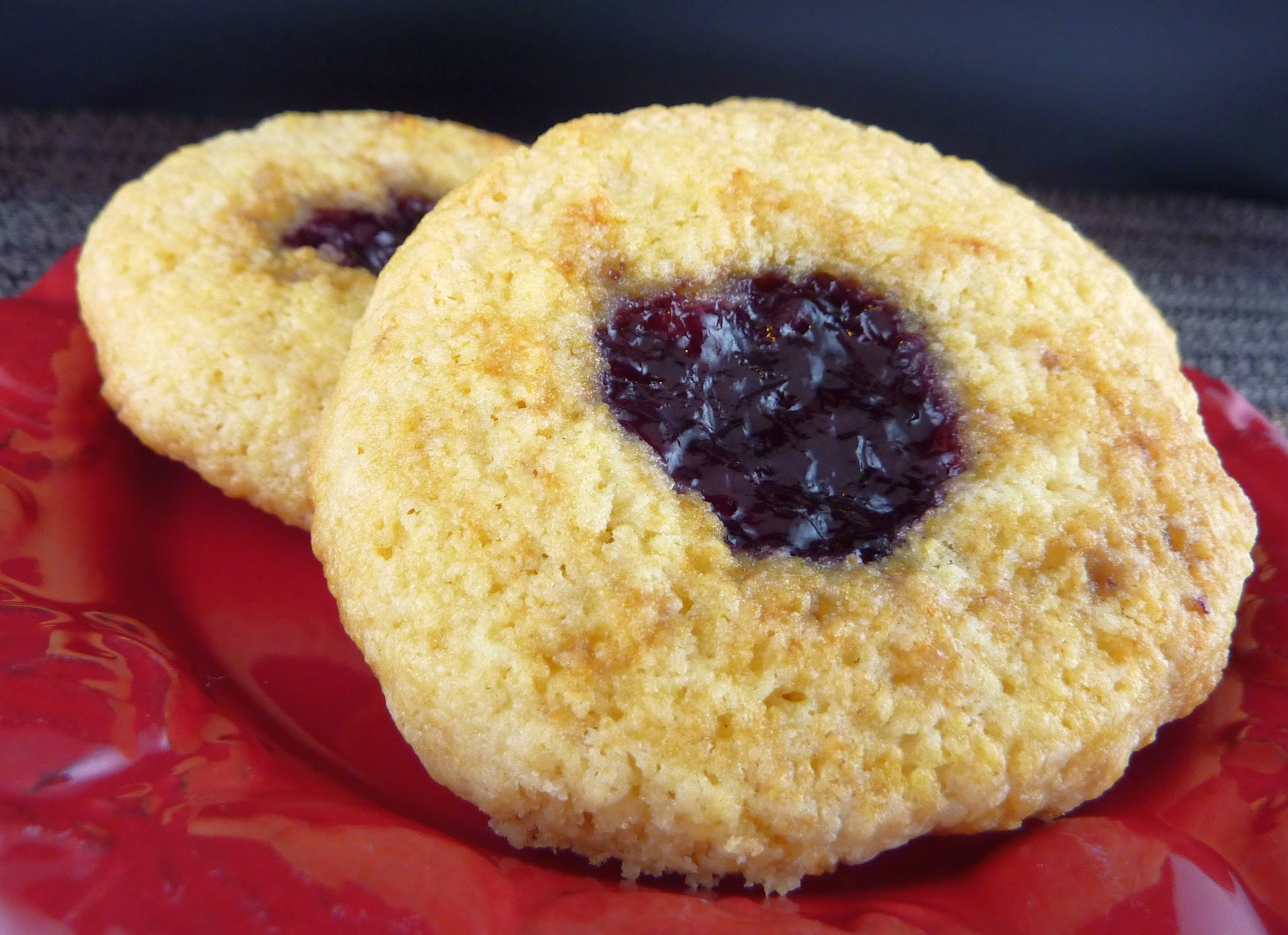 Cookies on Friday Simple Jammy Biscuits