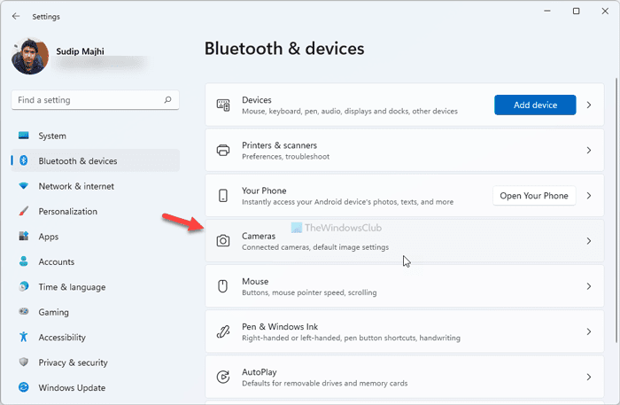 Windows11でウェブカメラの明るさを調整する方法