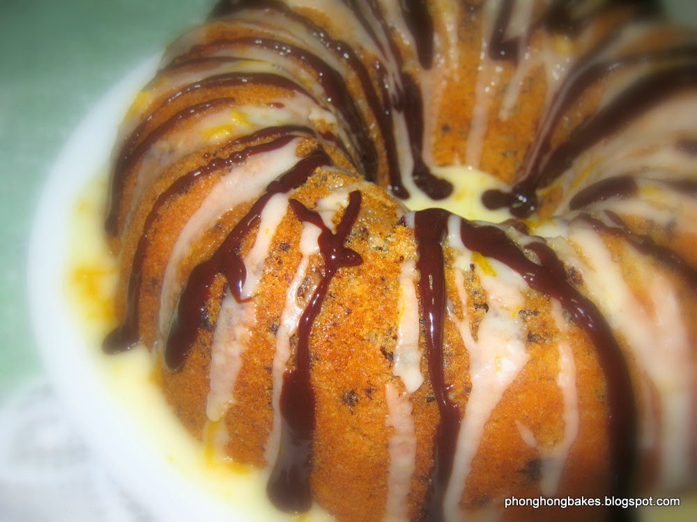 Chocolate Orange Ring Cake