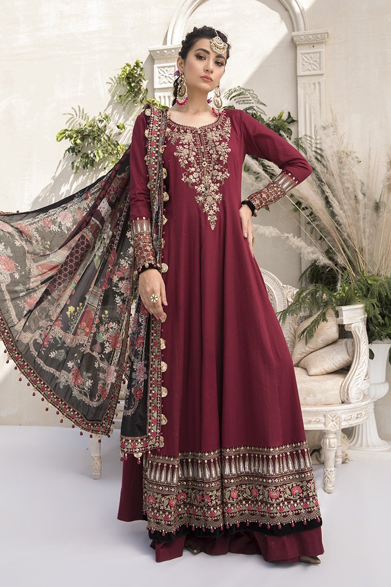 Maria B. Unstitched Sateen Fall Collection Maria B. Unstitched Sateen Fall Collection