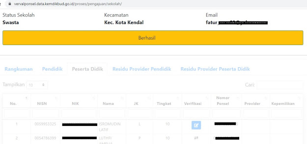 Alternatif Alamat Verval Ponsel, Semoga Lancar vervalponsel.data.kemdikbud.go.id