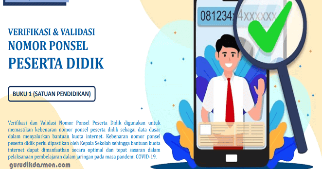Cara Verval Nomor Ponsel Siswa Agar Dapat Subsidi Kuota Internet Gratis Dari Kemendikbud
