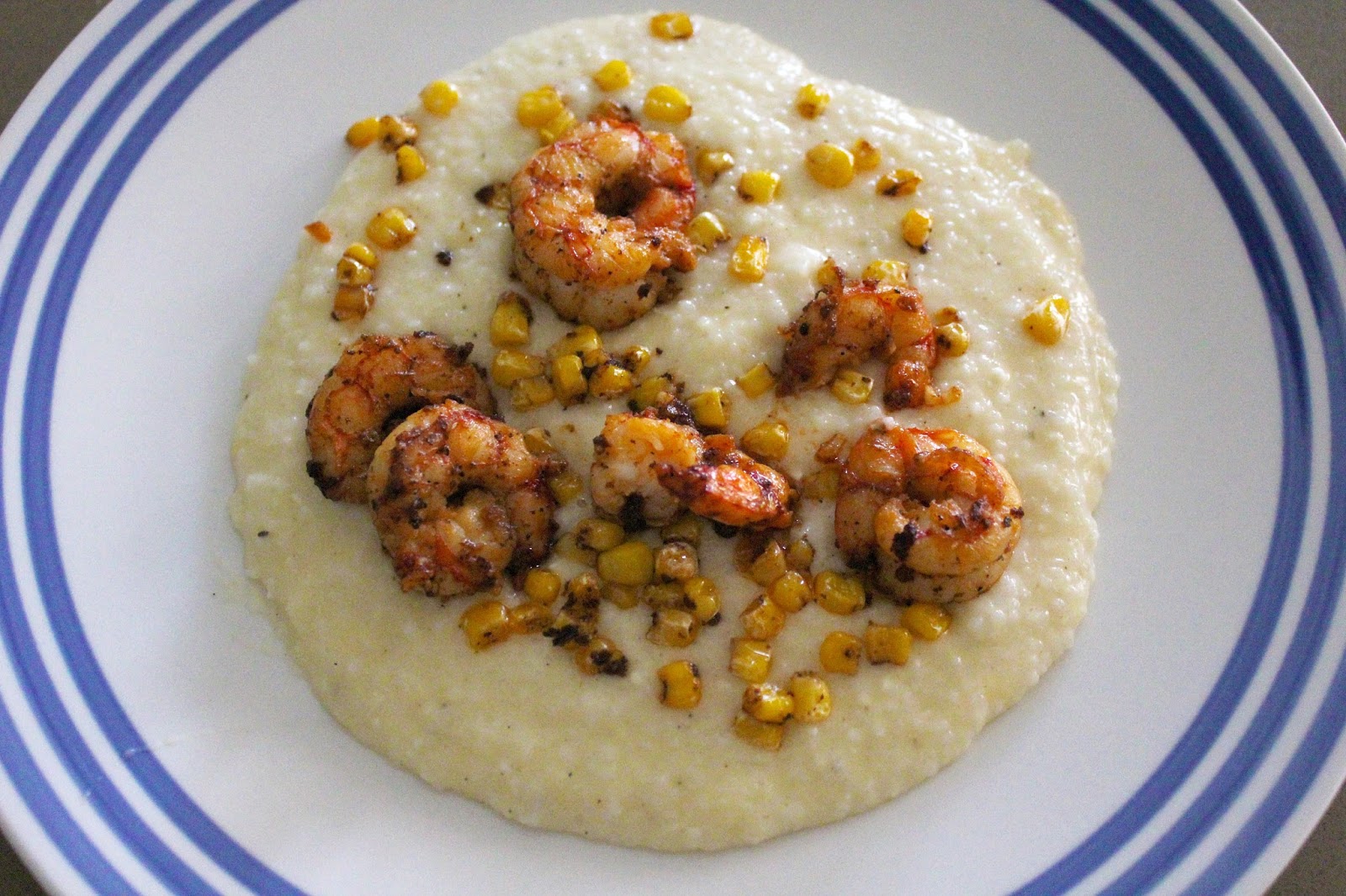 Gouda Grits and Shrimp Fresh from the...