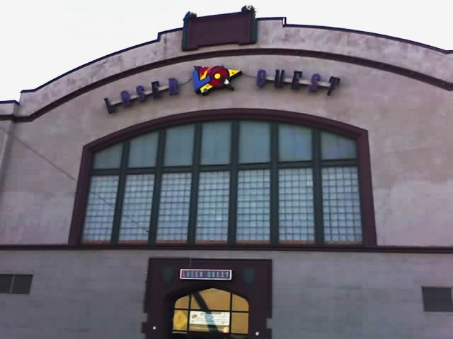 Vintage Spokane Laser Quest