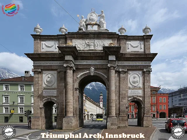 The most important tourist attractions in Innsbruck, Austria