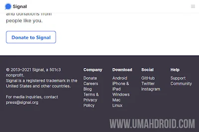 Signal App Adalah Organisasi Non Profit