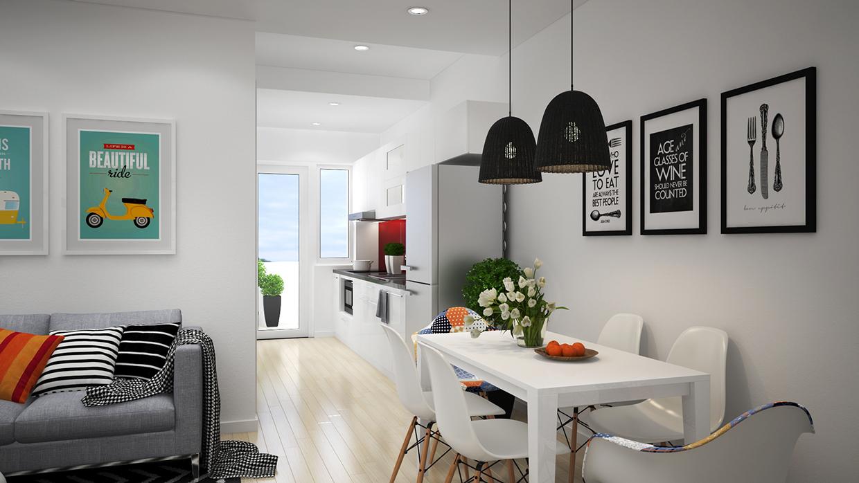 Ideas decorativas a través de cuatro interiores de diseño escandinavo