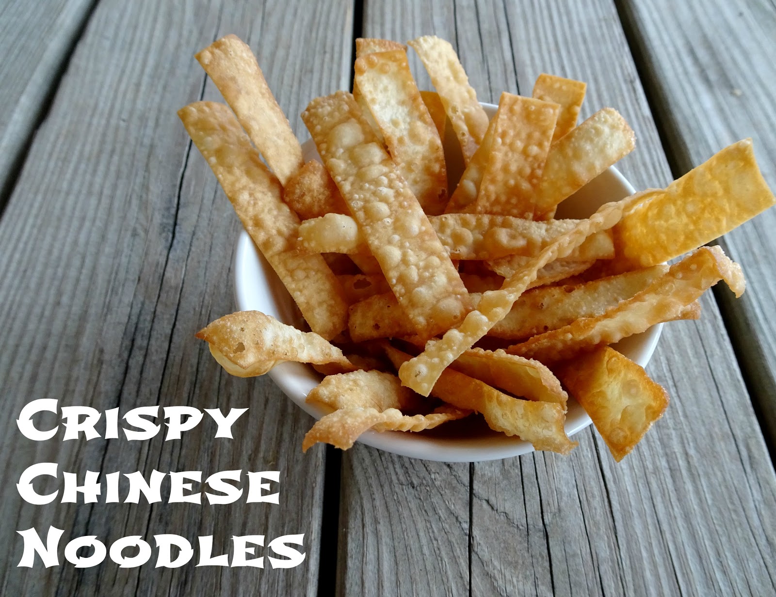 Easy as Pie Crispy Chinese Noodles and Tutorial