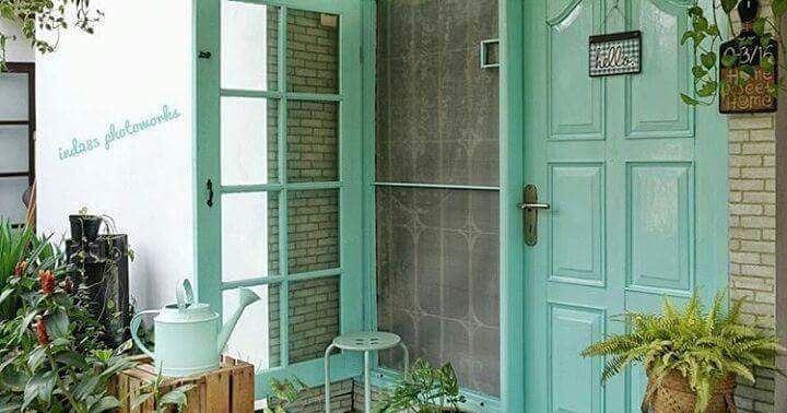 Contoh Teras Rumah Perkampungan : Contoh Teras Rumah Yang Nyaman Untuk