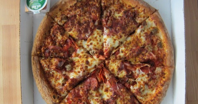 Review Papa John S Ultimate Meats Pizza Brand Eating