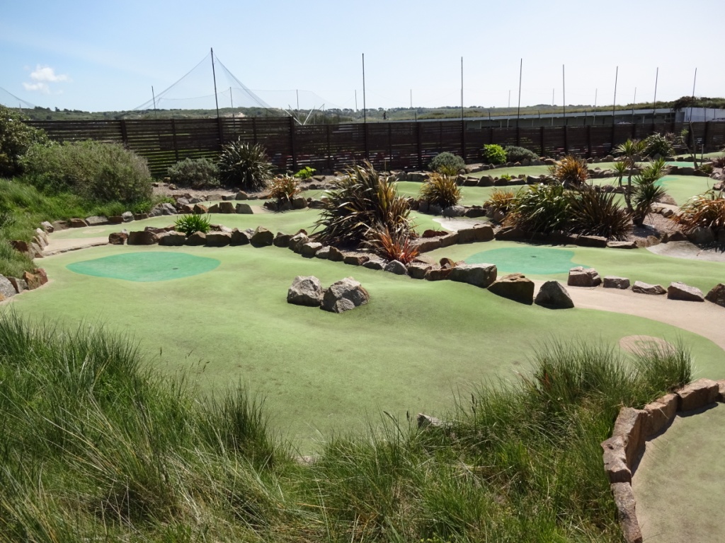 The Ham and Egger Files Mini Golf at Les Mielles in Jersey