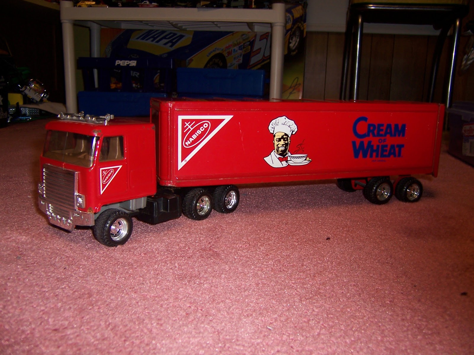 JC Motors Official Ertl Pressed Steel Semi Truck