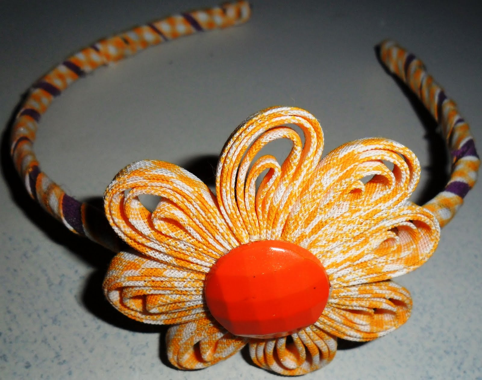 Hudi Belas Artes Tiara Infantil em Viés