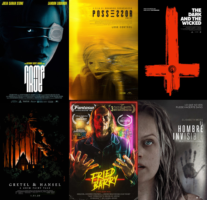 Los mejores pósters de películas de terror de 2019
