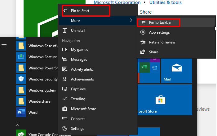 Windows 10 Microsoft Store용 빠른 시작 가이드