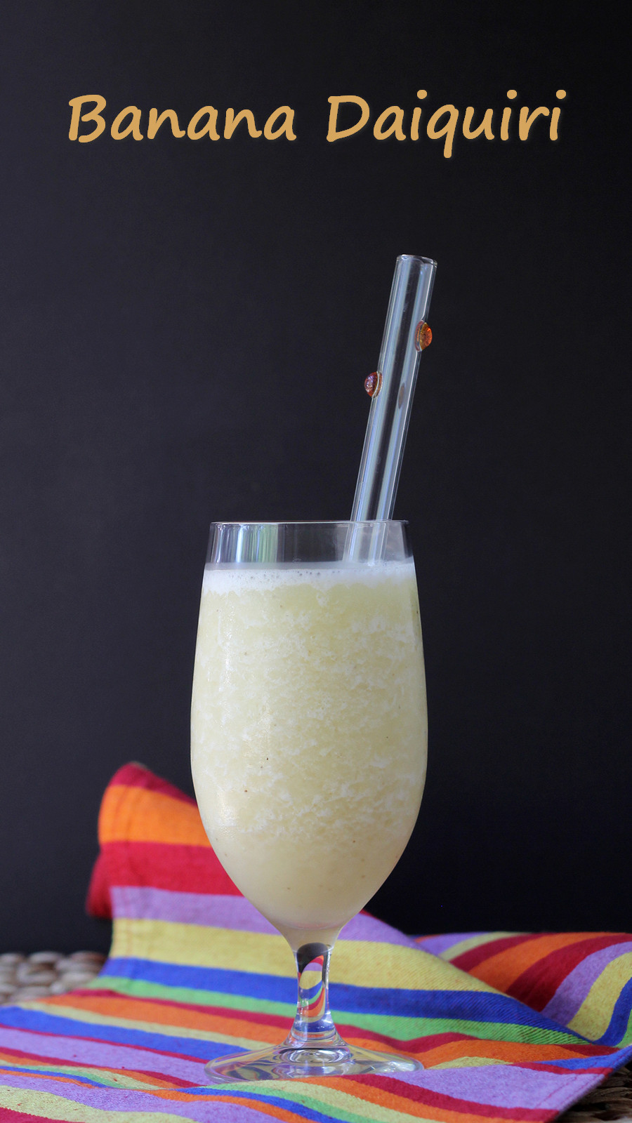 Cookistry: Frozen Banana Daiquiri (and a Mocktail!)