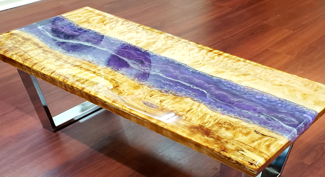 river-table Half Baked Art and Dillweeds Custom Wood