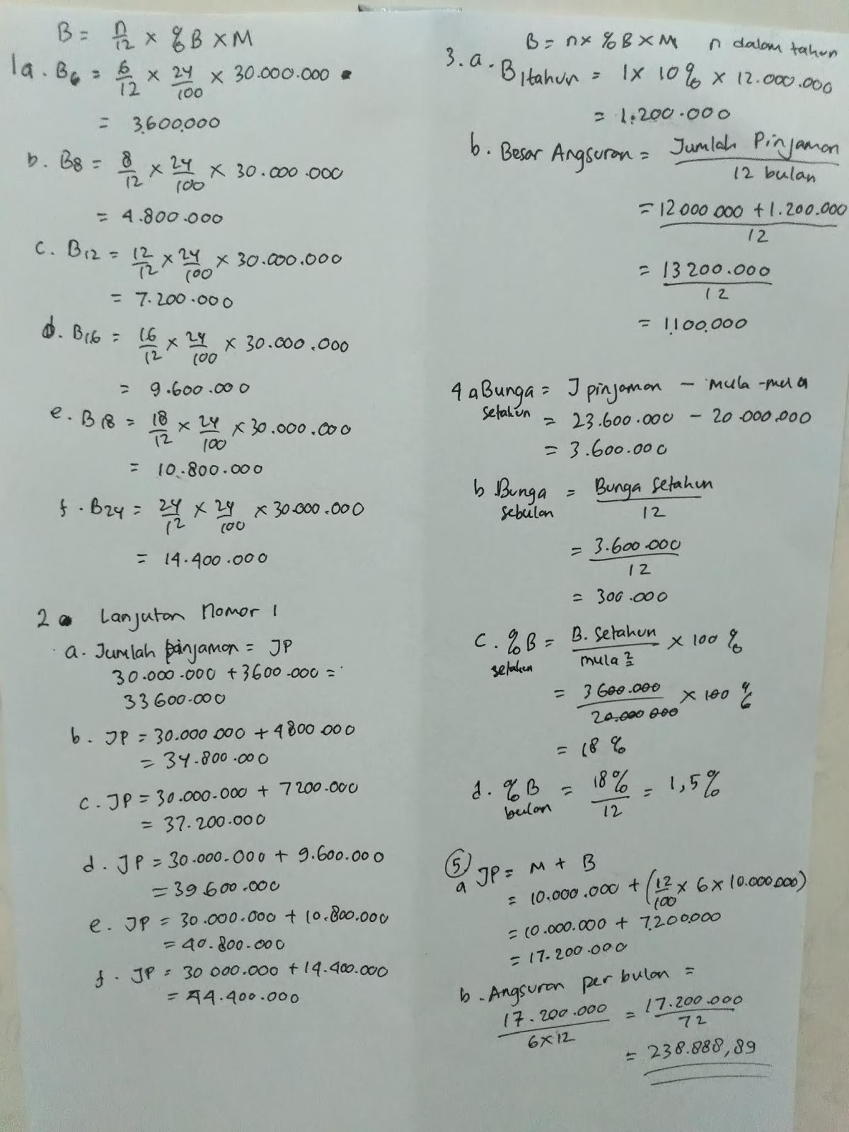 Soal Dan Jawaban Ayo Kita Berlatih 6 2 Aritmatika Sosial Kelas 7 M4thguru