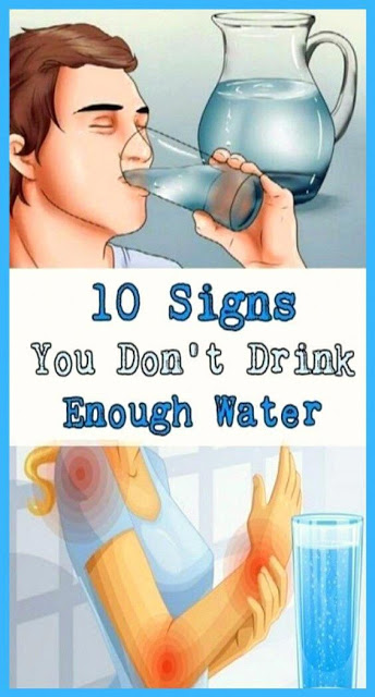 10 Signs You are not Drinking Enough Water