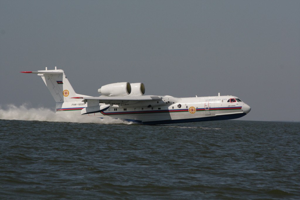 Beriev Be-200 Aircraft Forced an Emergency Landing at Sea 