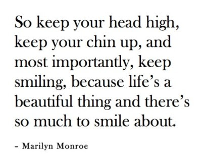 Keep Your Head High Quotes